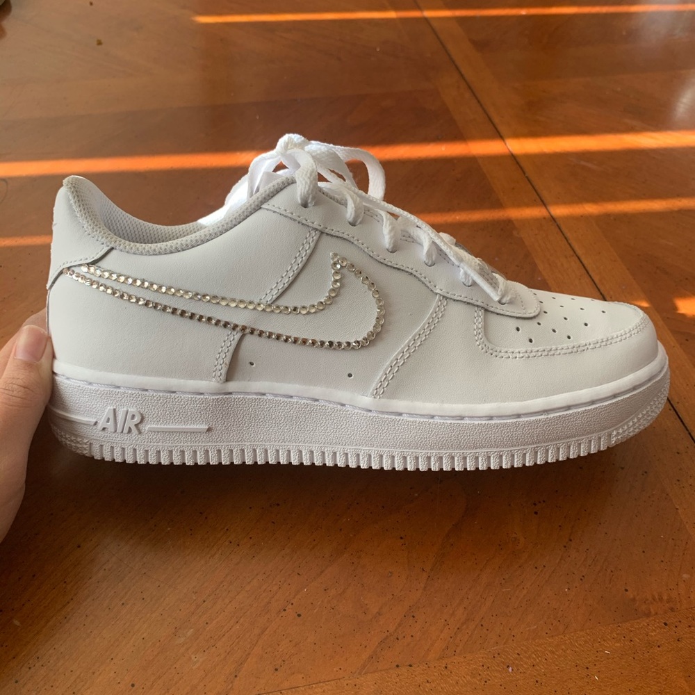 Custom Crystal Diamonds Bling Nike Air Force 1